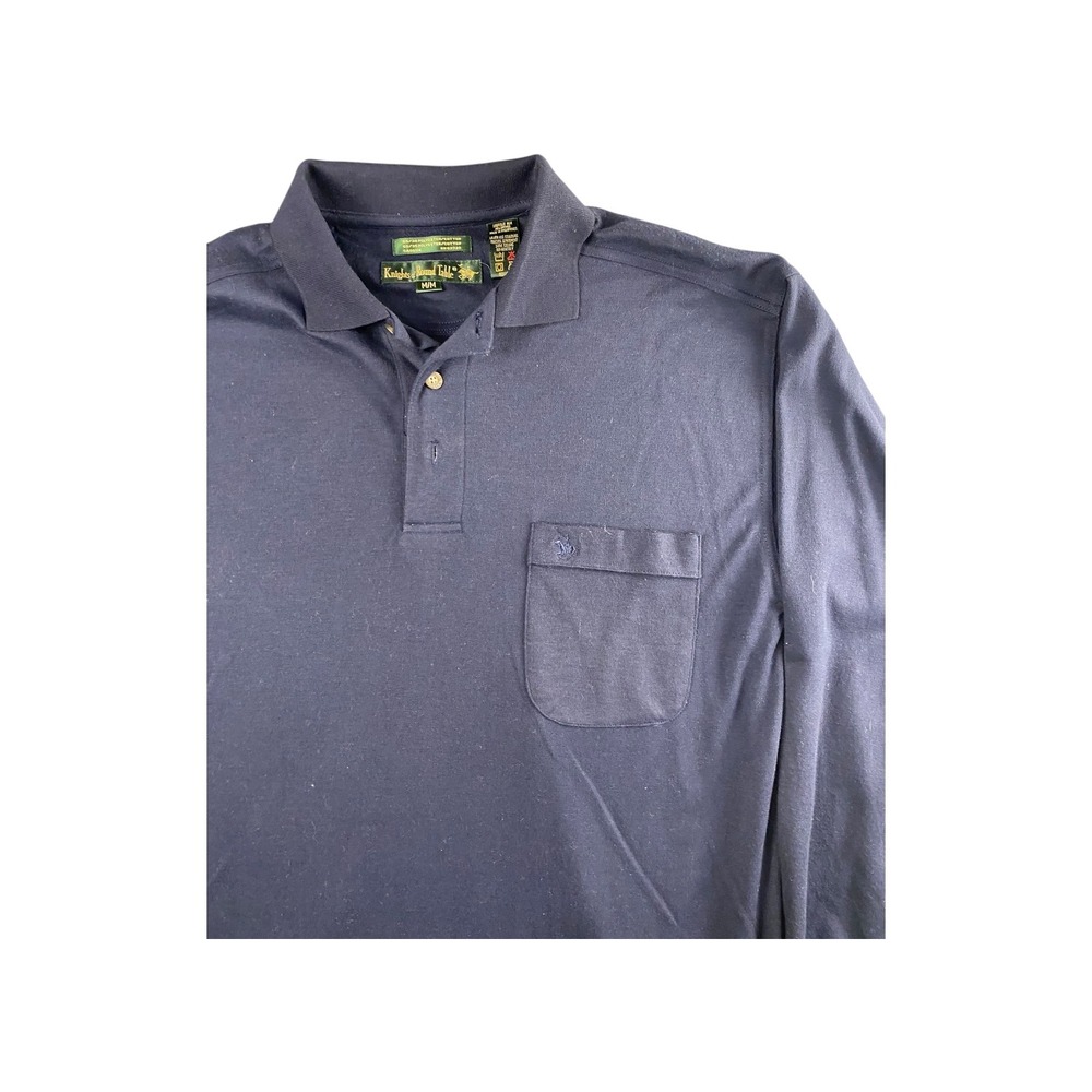 Knights of Round‎ Table Long Sleeve Polo Shirt Mens M/M Pocket Embroidered Golf